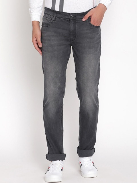 

Octave Men Charcoal Grey Light Fade Jeans