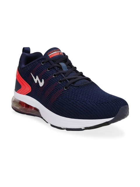 

Campus Men Navy Blue & Red Mesh Regular Running Shoes