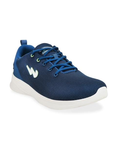 

Campus Men Blue Mesh Running Non-Marking Shoes