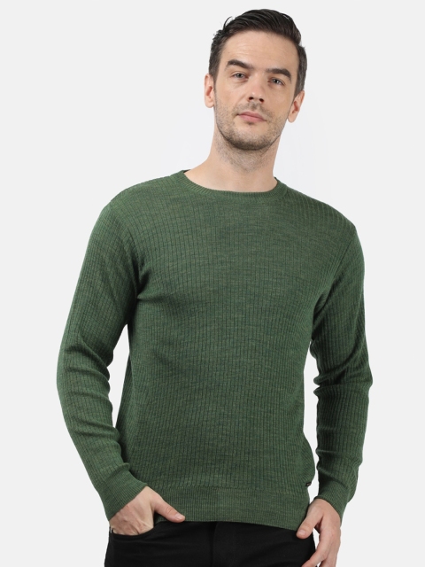 

Monte Carlo Men Olive Green Pullover
