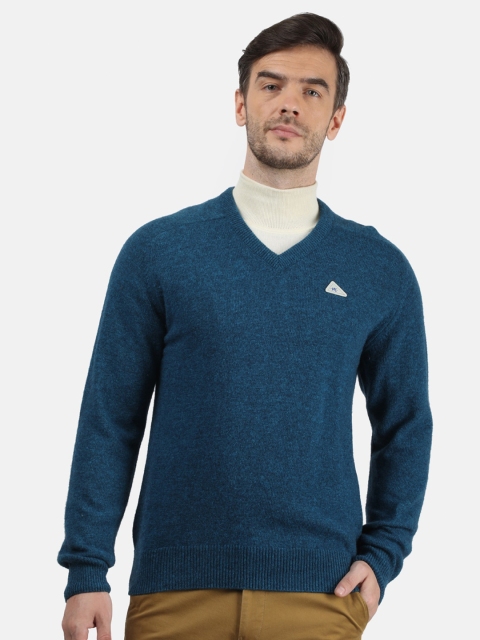 

Monte Carlo Men Blue Solid Pullover