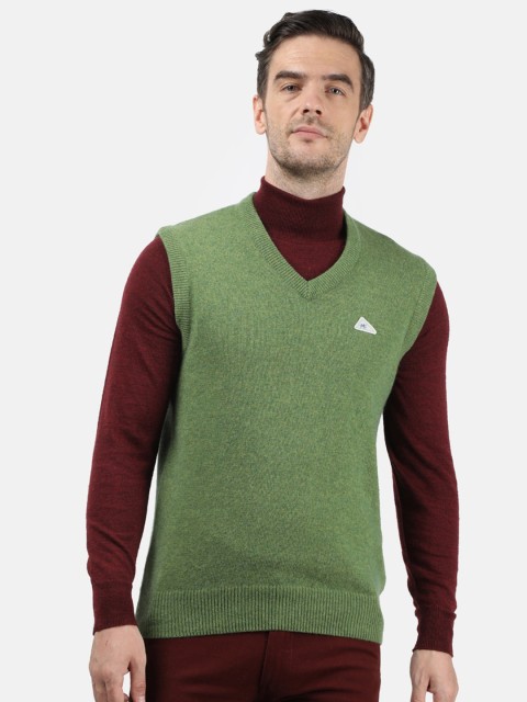 

Monte Carlo Men Green Sweater Vest