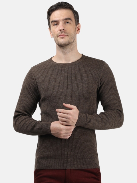 

Monte Carlo Men Brown Solid Pullover
