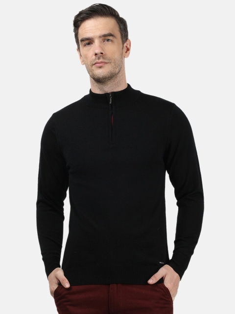 

Monte Carlo Men Black Woollen Pullover