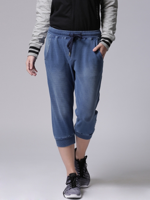 

YWC Blue Jogger Capris