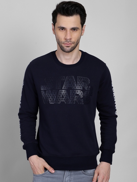 

Free Authority Men Blue Star Wars Printed Sweatshirt