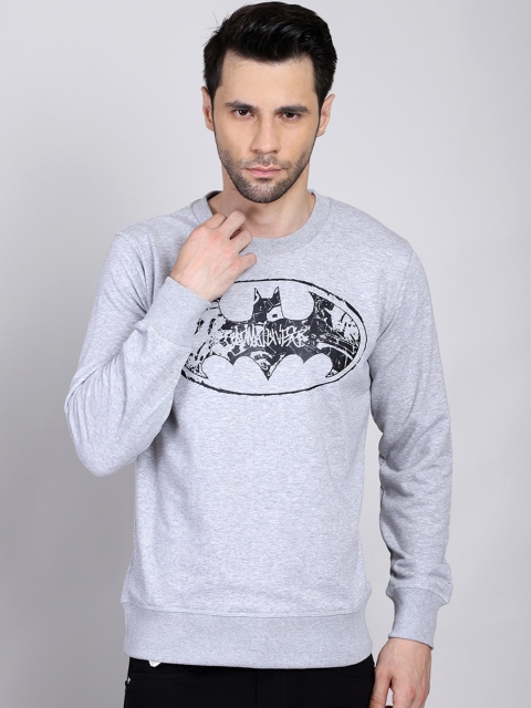 

Free Authority Men Grey Batman Printed Sweatshirt
