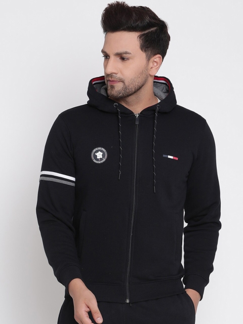 

Octave Men Navy Blue Solid Cotton Tracksuit