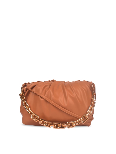 

Bagkok Tan PU Swagger Sling Bag
