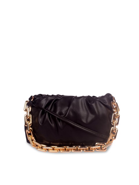 

Bagkok Black PU Structured Sling Bag