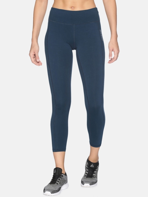 

Soul Space Women Navy Blue Solid Tights