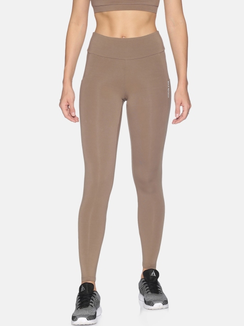 

Soul Space Women Taupe Solid Tights