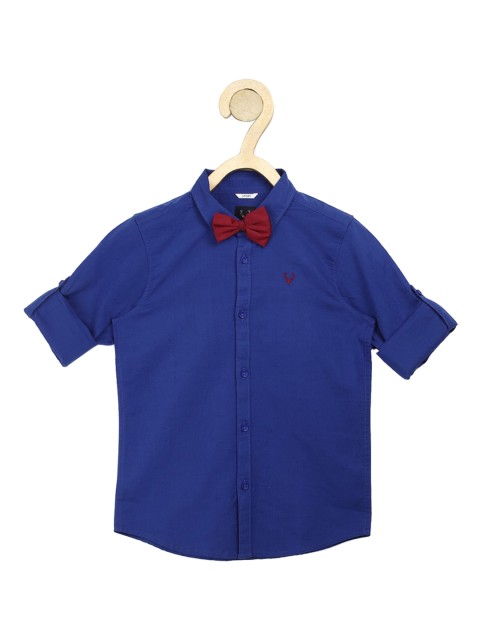 

Allen Solly Junior Boys Blue Slim Fit Opaque Casual Shirt
