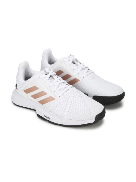 

ADIDAS Women White CourtJam Bounce W Regular Tennis Shoes