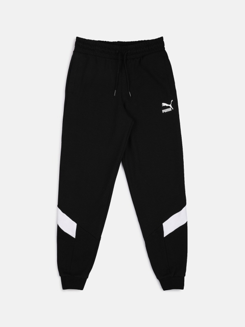 

Puma Boys Black & White Iconic MCS Track Pants
