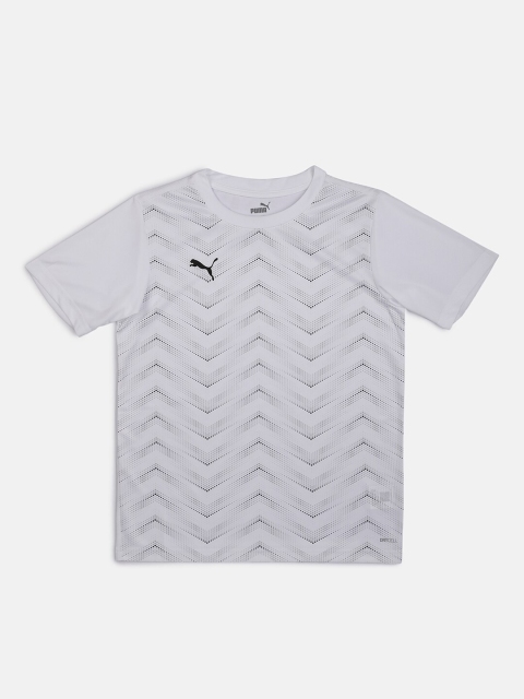 

Puma ftblNXT Unisex Kids White & Black Printed Core J T-shirt