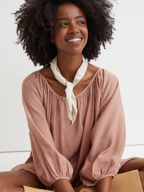 

H&M Women Pink Airy dress