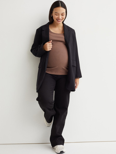 

H&M Women Brown Sweatshirt