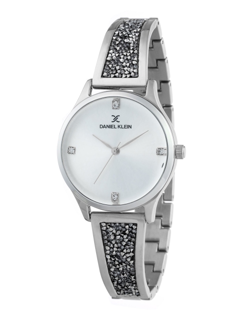 

Daniel Klein Women Silver-Toned Stainless Steel Analogue Watch DK.1.12314-4