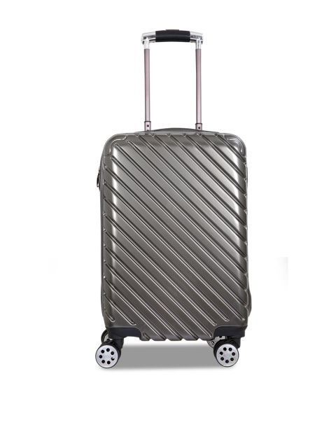 

Polo Class Grey Textured Hard-Sided Large Trolley Suitcase