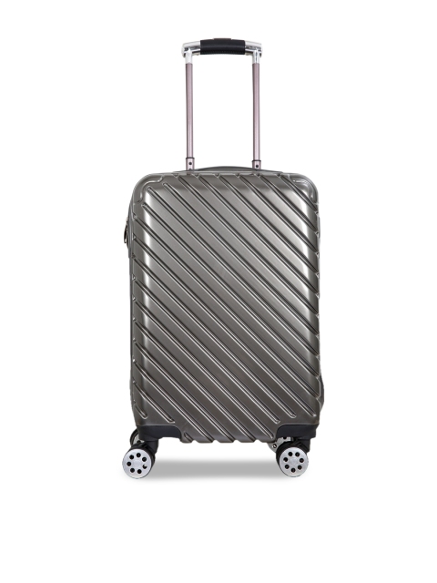 

Polo Class Grey Textured Hard-Sided Large Trolley Suitcase
