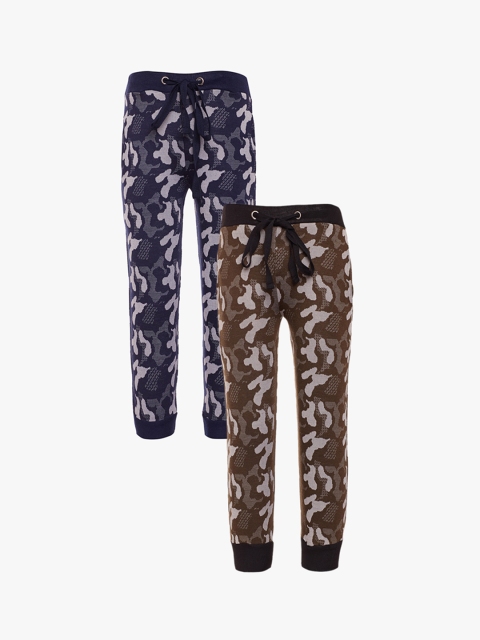

Vimal Jonney Kids Set of 2 Joggers, Navy blue