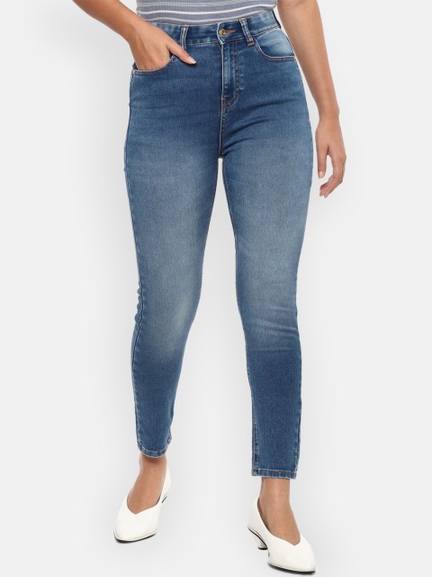 

Van Heusen Woman Women Blue Slim Fit Heavy Fade Jeans