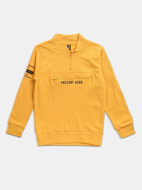 

Maniac Boys Yellow Lightweight Bomber Jacket