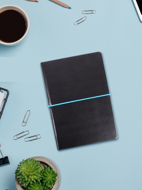 

Doodle Blue Solid Coloured Edge Camry Notebook With Hard Bound Cover