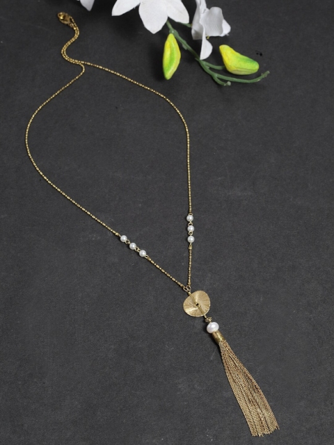 

DIVA WALK Women Gold-Toned Gold-Plated Handcrafted Necklace
