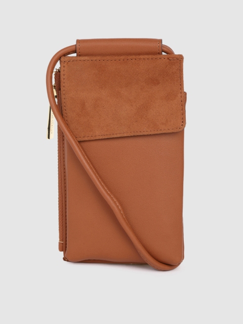 

Accessorize Women Tan PU Card Holder