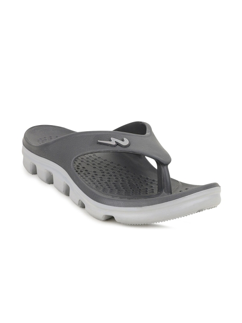

Campus Men Grey Thong Flip-Flops