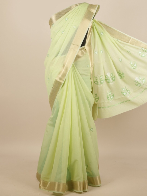 

Pothys Green Ethnic Motifs Saree