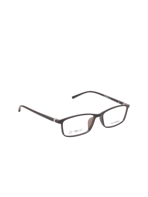 

Gold Berg Unisex Black Full Rim Rectangle Frames GBR9117_C01