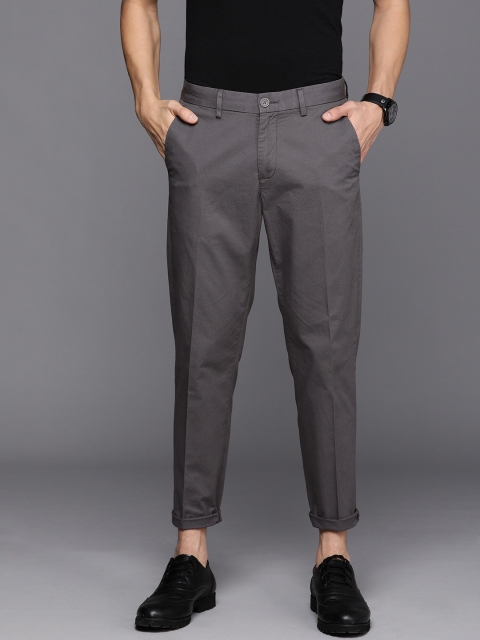 

Allen Solly Sport Men Grey Contemporary Fit Chino Trousers