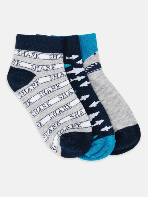 

Pantaloons Junior Boys Multicoloured Patterned Socks, Multi