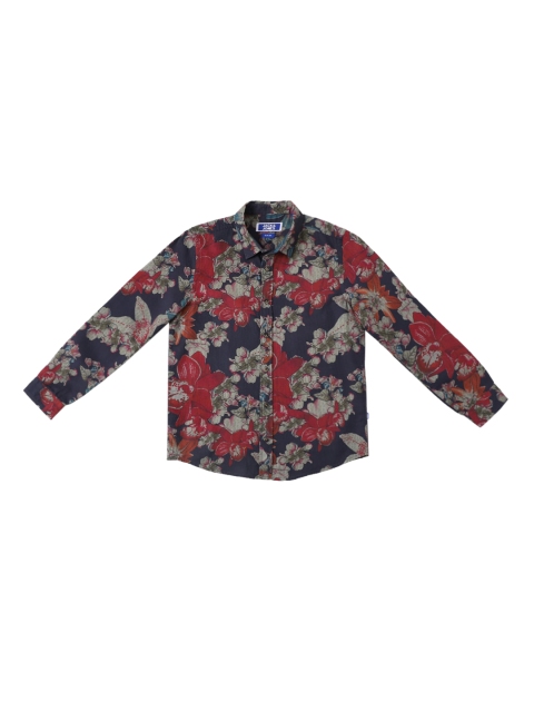 

Jack & Jones Boys Multicoloured Floral Printed Casual Shirt, Multi