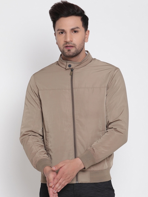 

METTLE Men Brown Bomber Jacket