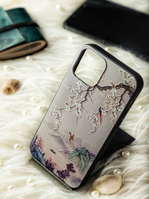 

DOOBNOOB Purple & Green Silicon Printed Samsung Galaxy M51 Phone Cover