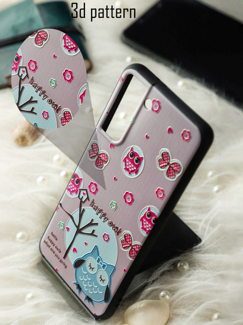 

DOOBNOOB Unisex Pink & White OnePlus Nord Back Case