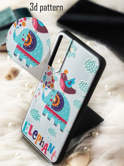 

DOOBNOOB Unisex Blue & Pink OnePlus 8 Back Case