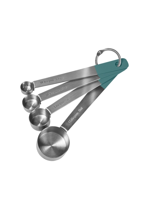 

Jamie Oliver Steel-Toned & Green 4-Pieces Stainless Steel Measuring Cup Set