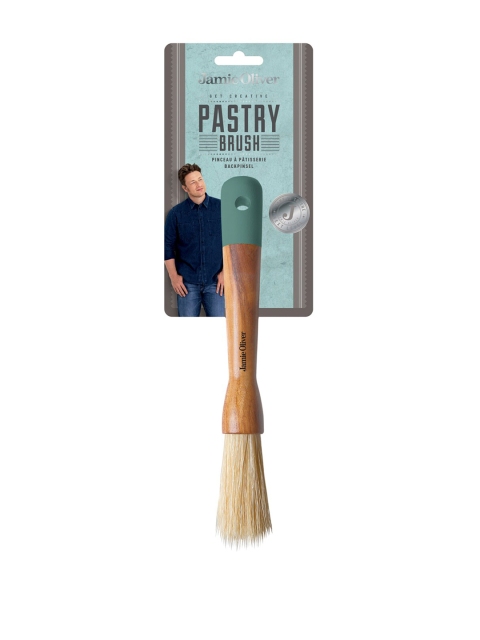 

Jamie Oliver Teal Green Solid Wooden Brush Baking Tool