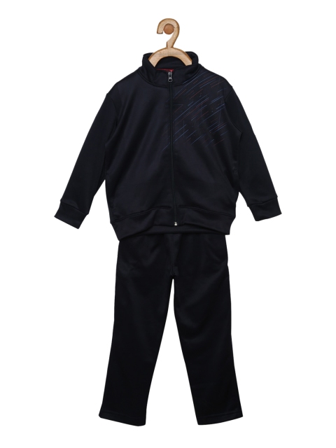 

Sweet Dreams Boys Navy Blue Solid Tracksuit