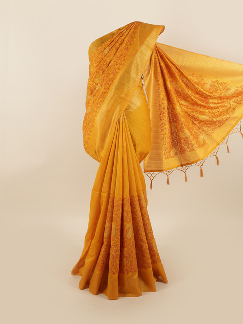 

Pothys Women Yellow