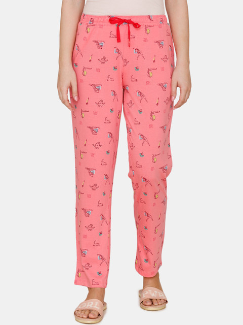 

Zivame Women Pink pyjamas