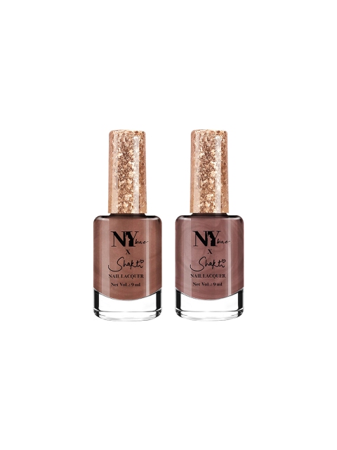 

NY Bae Set of 2 Matte Nail Lacquer Combo - Pink