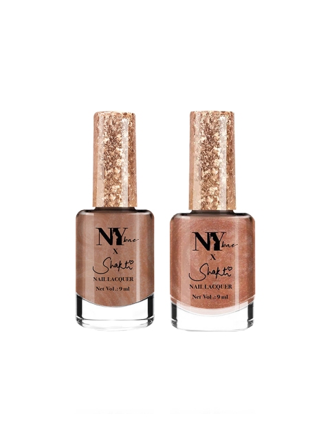 

NY Bae Set of 2 Chameleon Effect Glossy Nail Lacquer- Nude