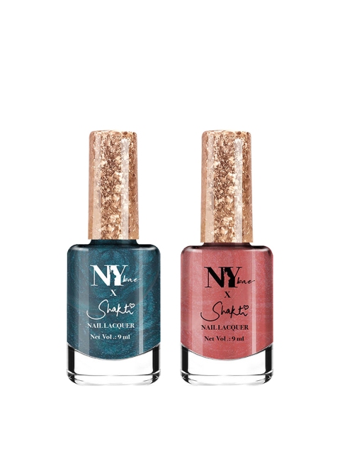 

NY Bae Set of 2 Nail Lacquer Chameleon Effect Combo - Blue and Pink