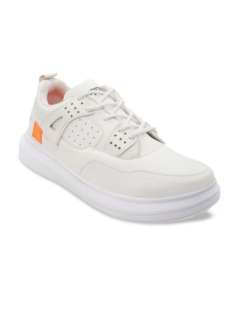 

AfroJack Men Latex-Lined White Sneakers